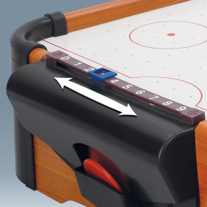 Jogo de mesa Hockey Aire sobre mesa madeira 56x31x10 cm CB Games