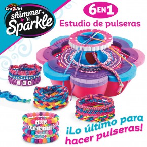 Shimmer 'n Sparkle Estúdio de pulseiras 6 em 1