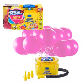 Insuflador elétrico com 16 balões de festa auto-vedantes ou muitos balões