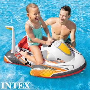 Mota aquática insuflável intex para crianças - 117x77 cm
