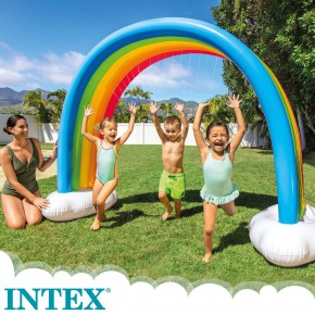 Arco-íris com jato d'água INTEX