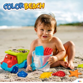 Conjunto de praia Caminhão com acessórios Color Beach