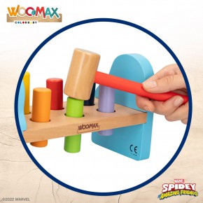 WOOMAX Spidey e sua superequipa Brinquedo martelo para bebê