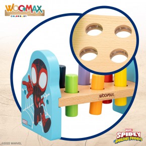 WOOMAX Spidey e sua superequipa Brinquedo martelo para bebê