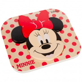 WOOMAX Disney Quebra-cabeça Minnie Mouse 6 peças