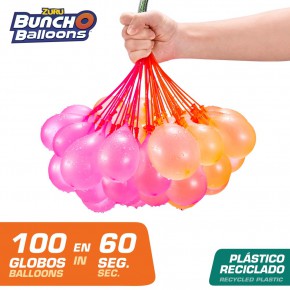 Pack 100 balões de água de enchimento rápido Bunch O Ballons