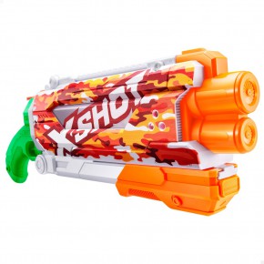X-Shot Skins Pistola d'água de carregamento rápido com tiro duplo