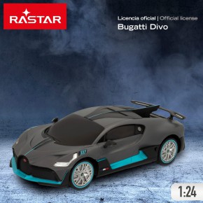 RASTAR Carro de controle remoto Bugatti Divo 1:24