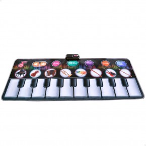 Tapete interactivo de teclado musical 10 teclas Bontempi