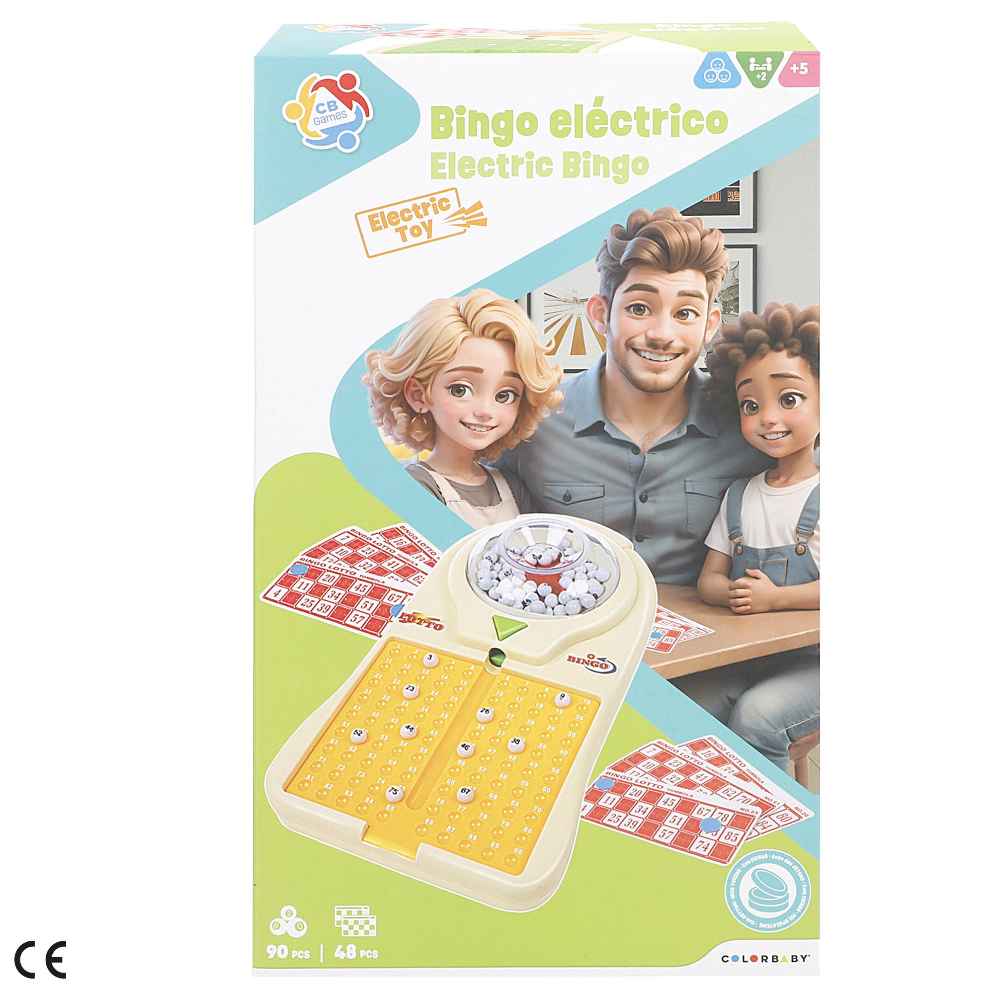 Jogos de tabuleiro de bingo eletrónico CB Games
