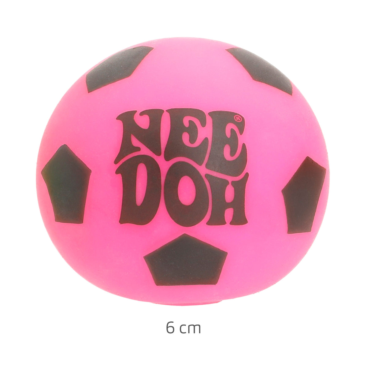 Nee-Doh Pack 3 bolas anti-stress squishy 6 cm bola futebol