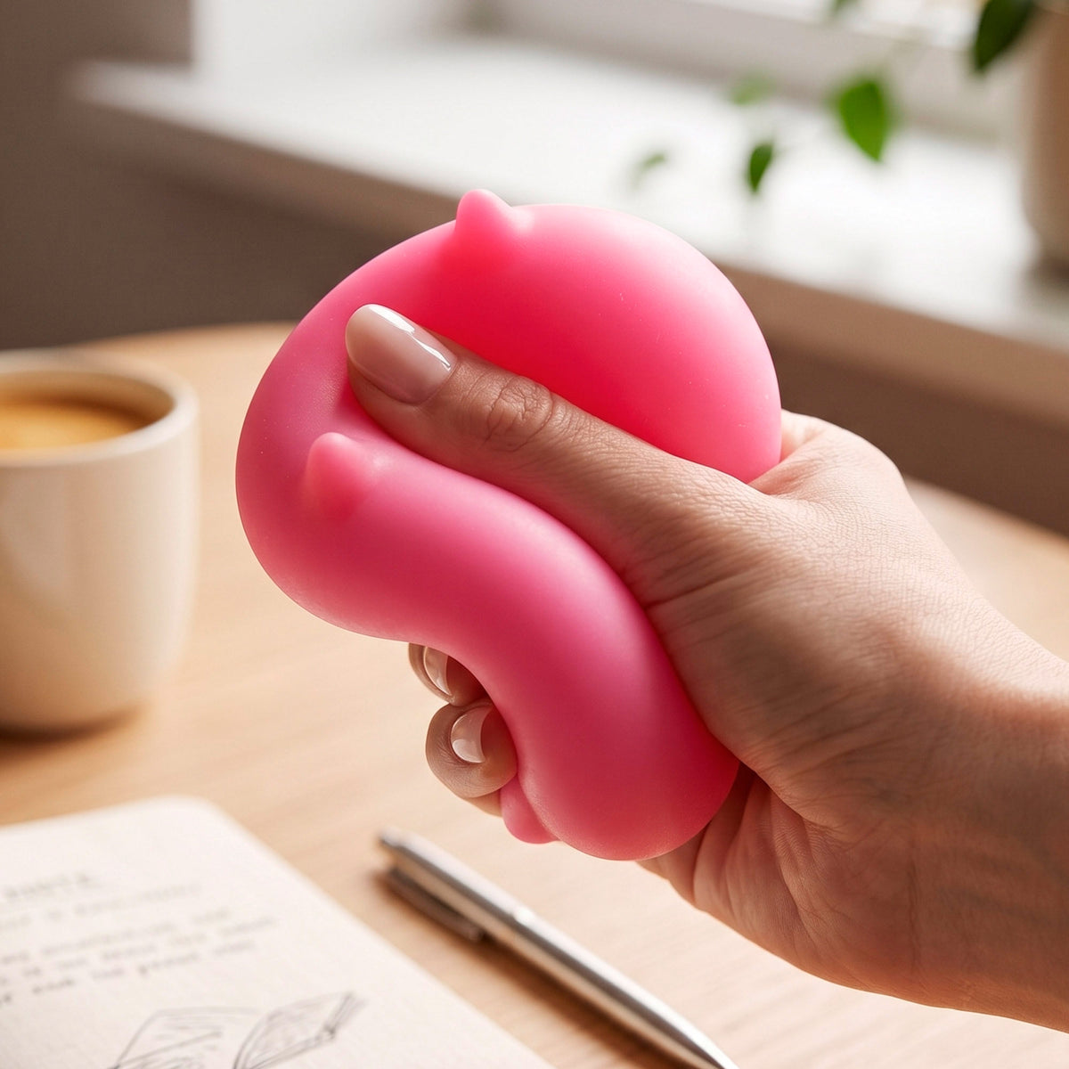 Nee-Doh Pack 3 gatos anti-stress squishy 6 cm