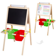 Quadro branco cavalete 3 em 1 WOOMAX