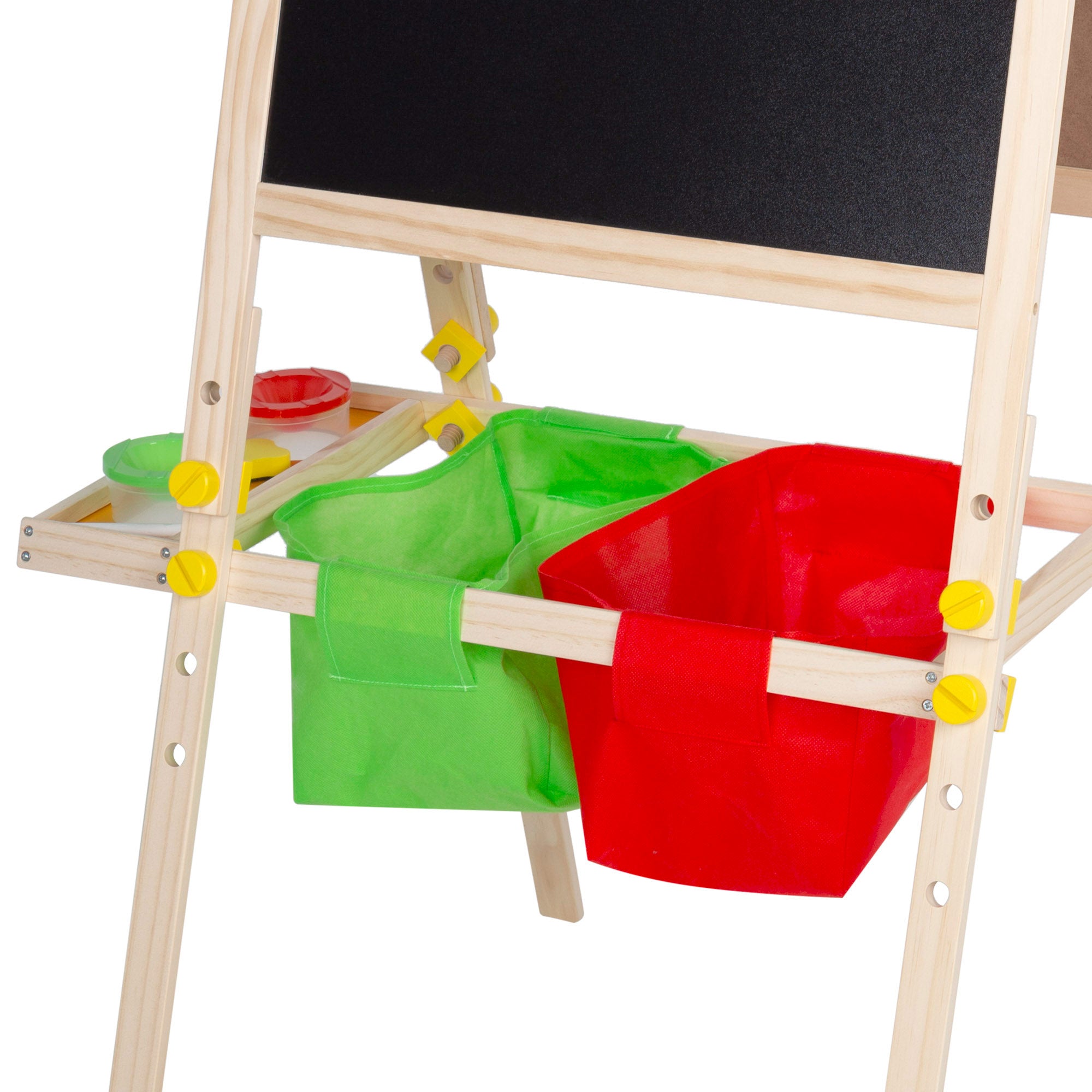 Quadro branco cavalete 3 em 1 WOOMAX