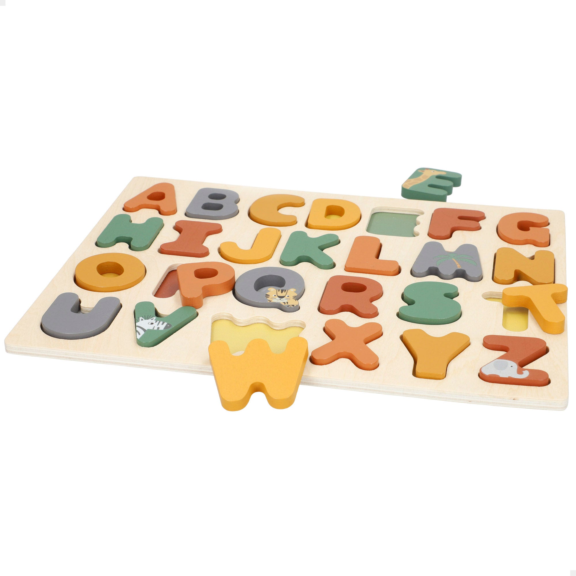 Puzzle Alfabeto de Madeira WOOMAX