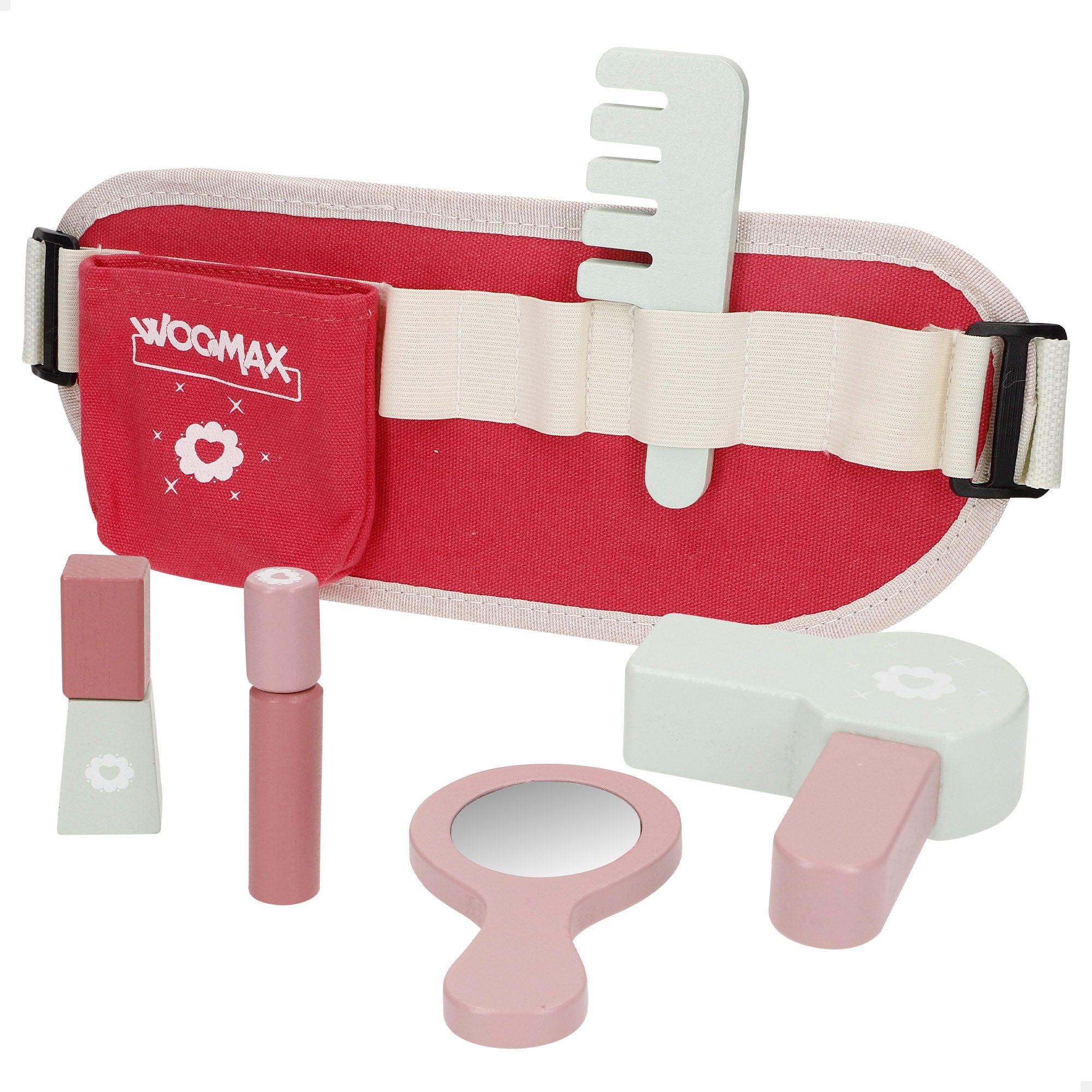 Kit de beleza WOOMAX com cinto de ferramentas