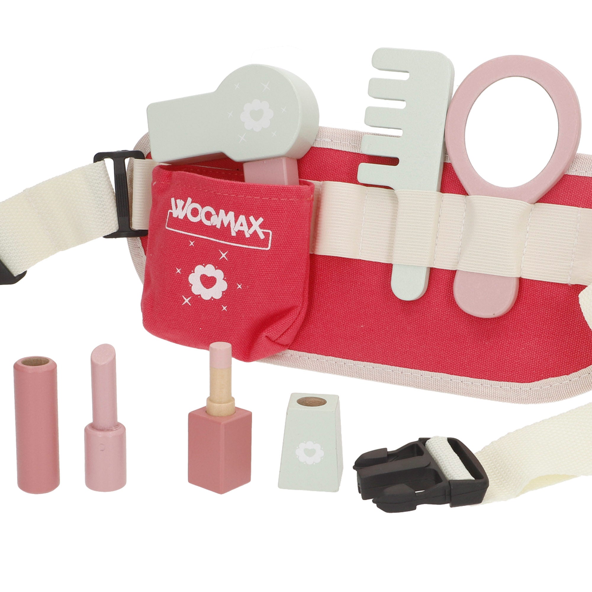 Kit de beleza WOOMAX com cinto de ferramentas