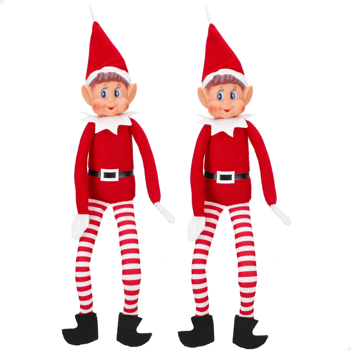 Pack de 2 elfos marotos originais Elves Behavin' Badly 30 cm