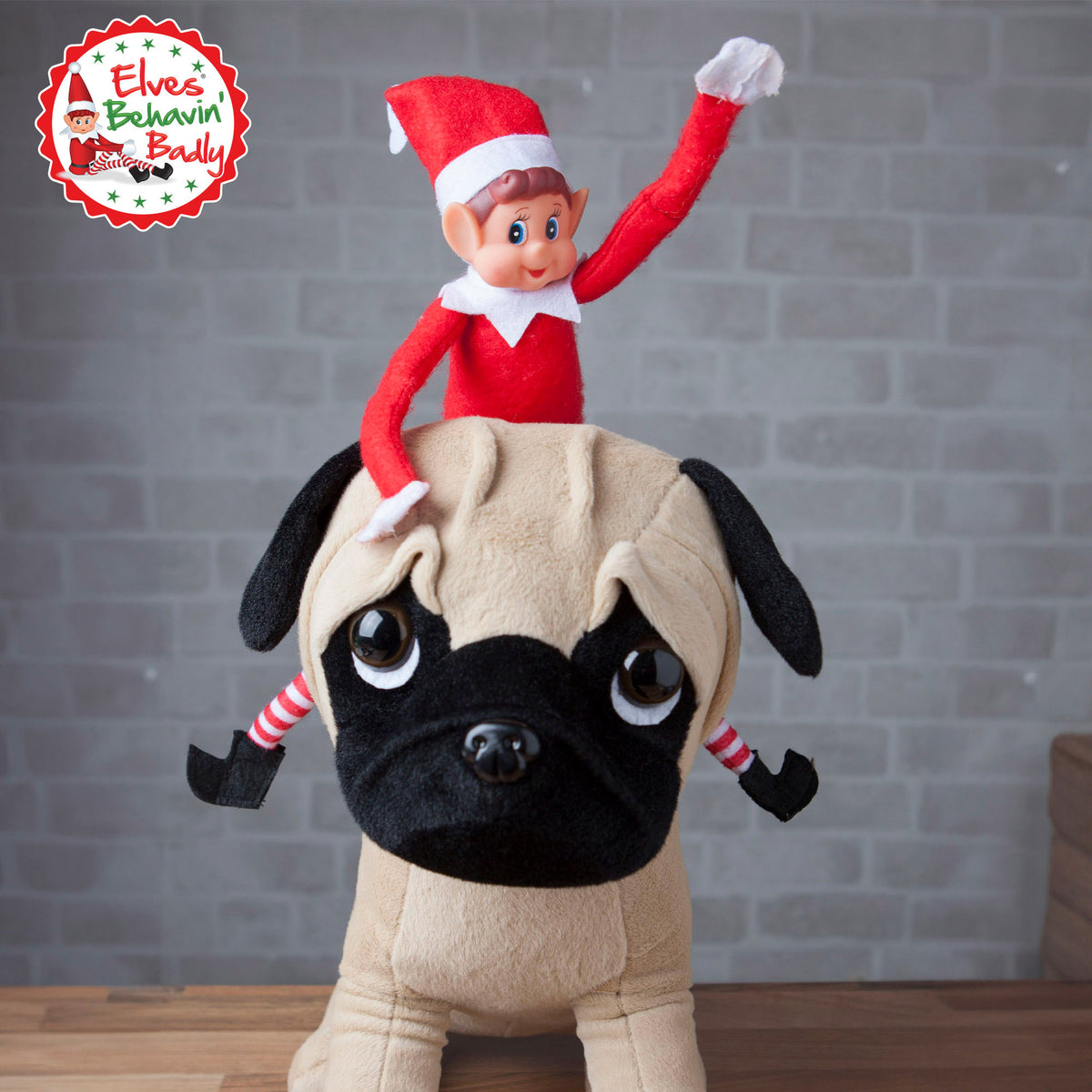 Pack de 3 duendes travesos originais Elves Behavin' Badly 30 cm
