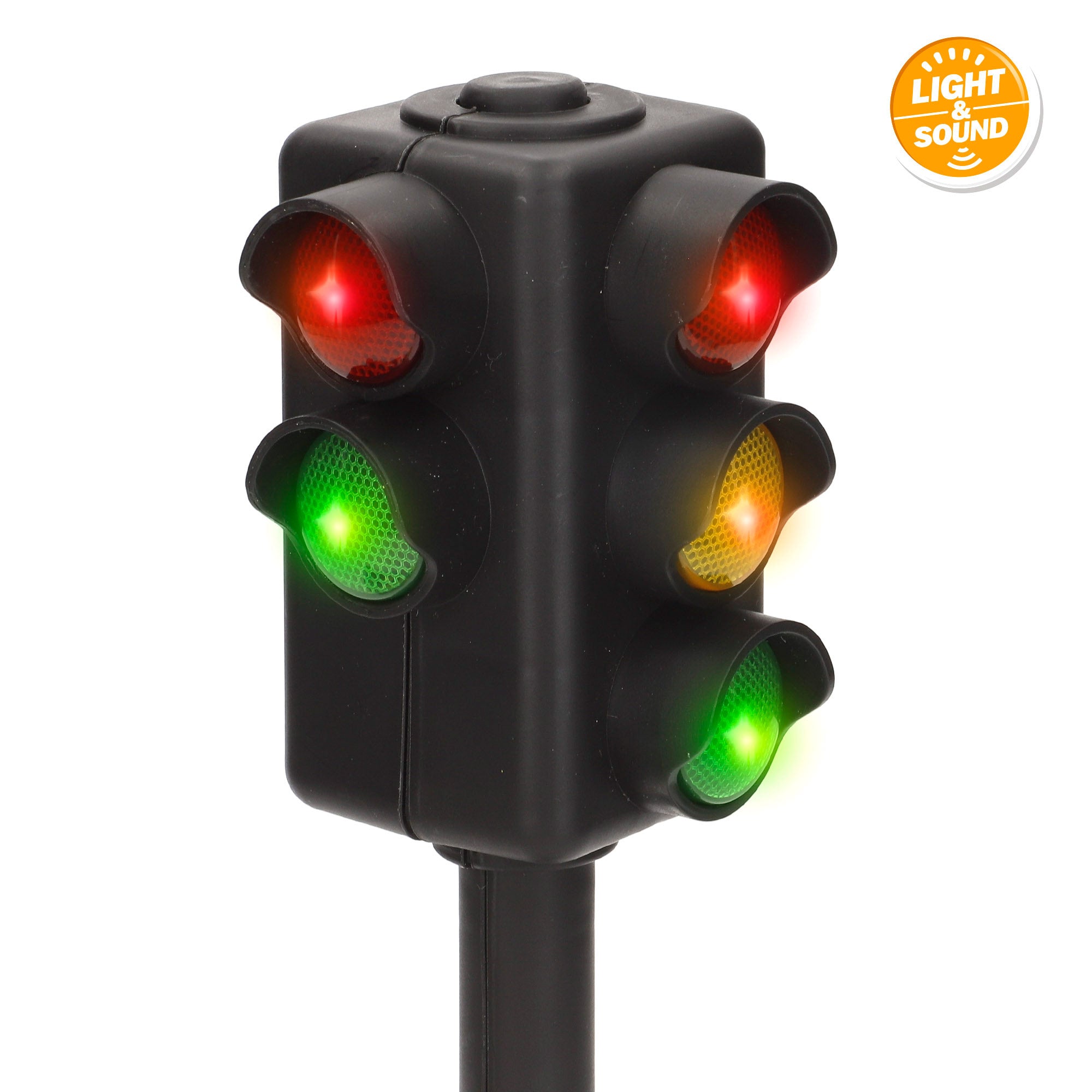 Carro de corrida Speed&amp; Go com comando, luzes e sons.
