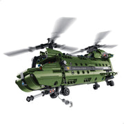Helicóptero de brinquedo BYM 2 em 1 desmontável com 393 peças
