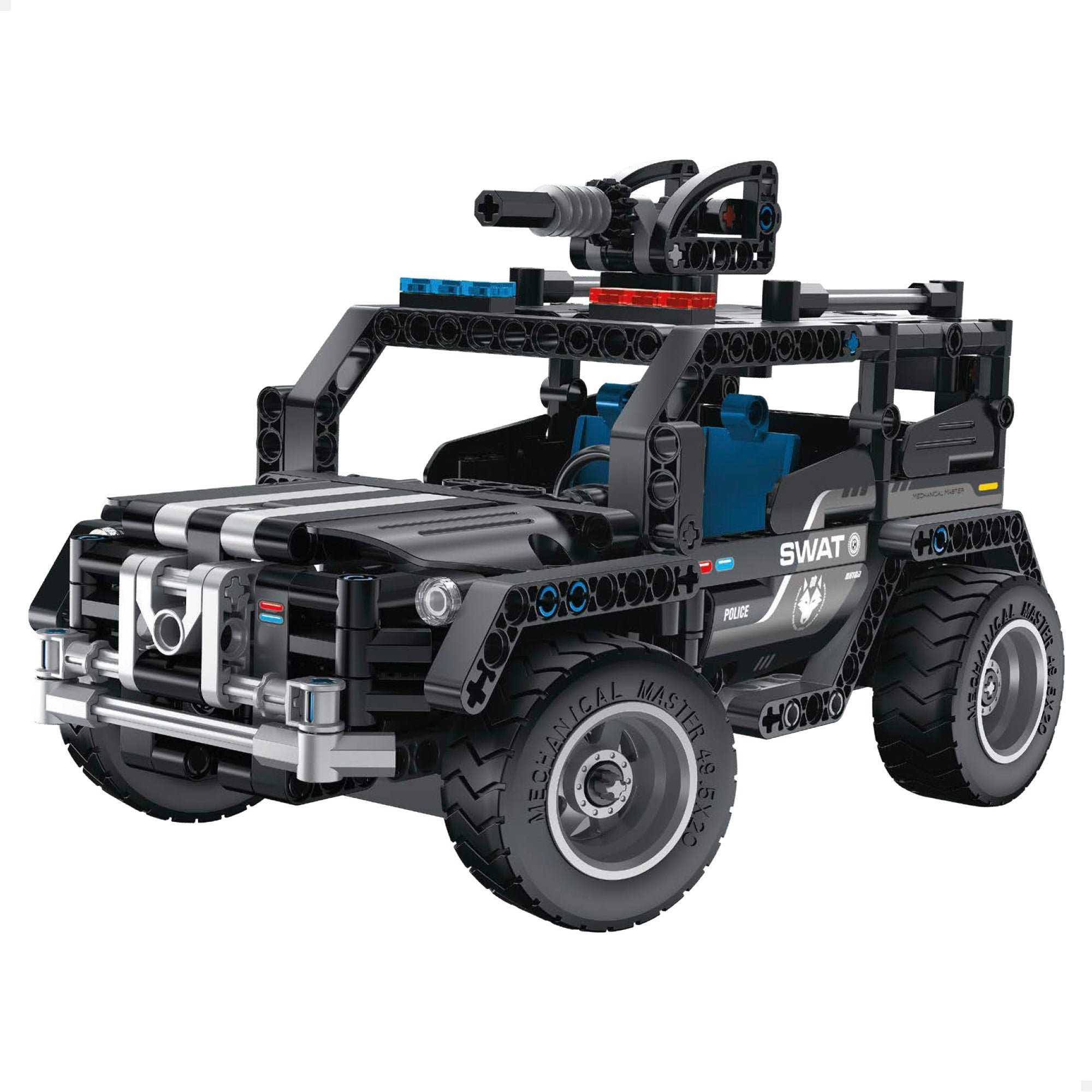 Carrinho de brinquedo todo-o-terreno desmontável BYM com 391 peças.