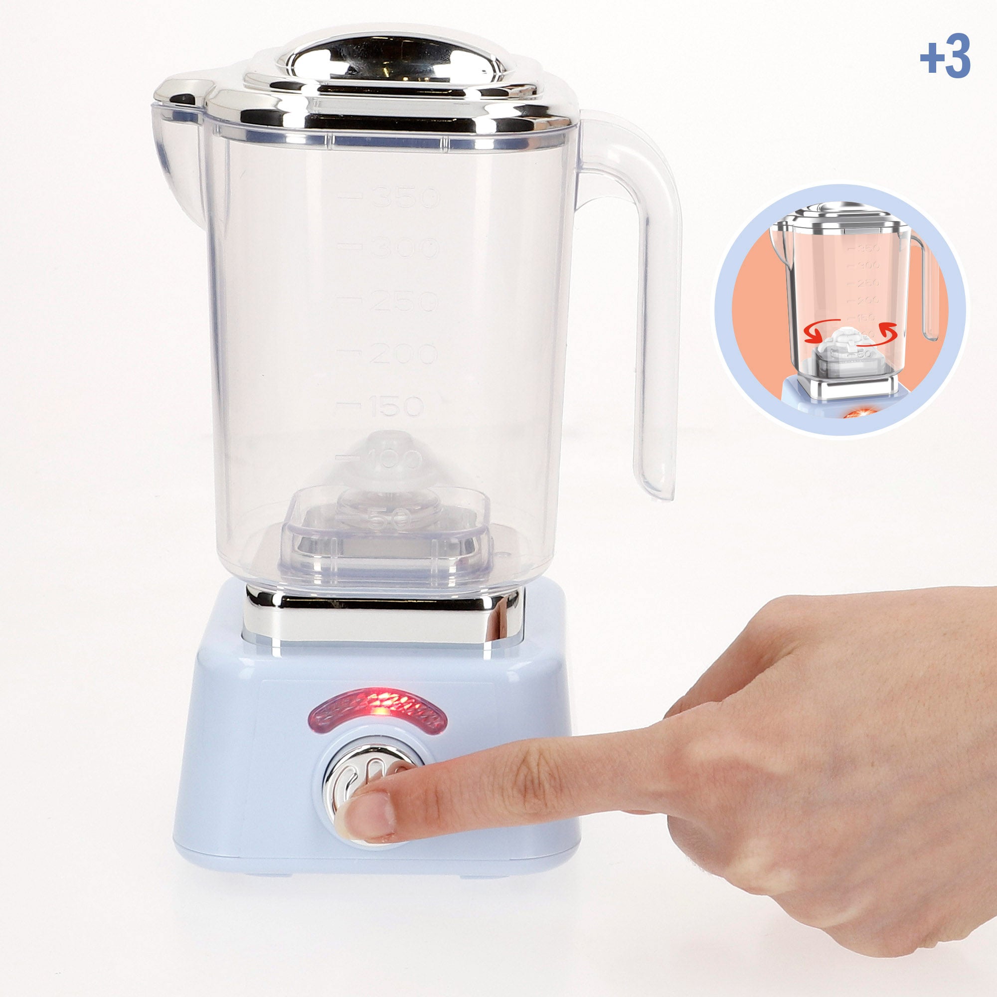 Liquidificador de brinquedo elétrico My Home com luzes e sons