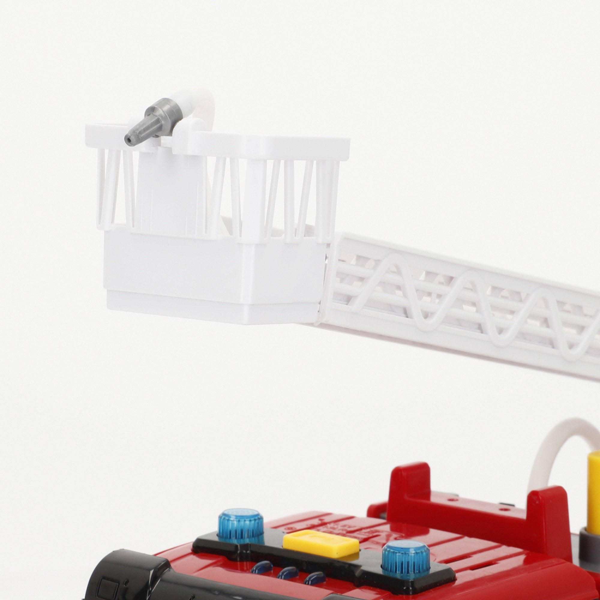 Camião de Bombeiros de Brinquedo com Fricção, Escala 1:14, com Luzes e Sons.