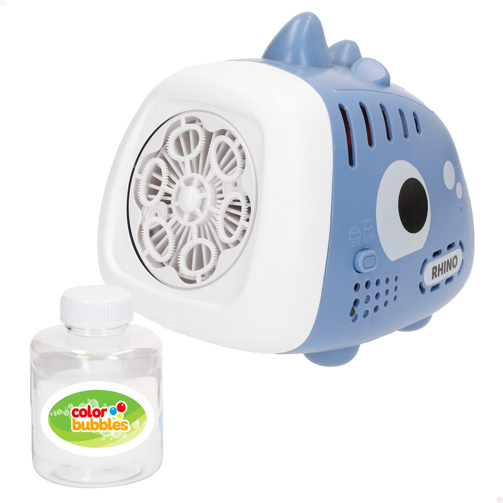 Máquina de Bolhas Elétrica Rhino Color Bubbles