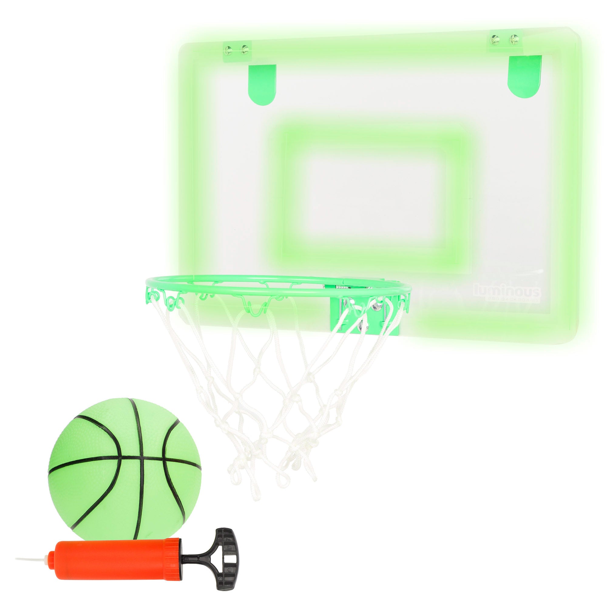 Cesta de basquetebol infantil fluorescente CB Sports