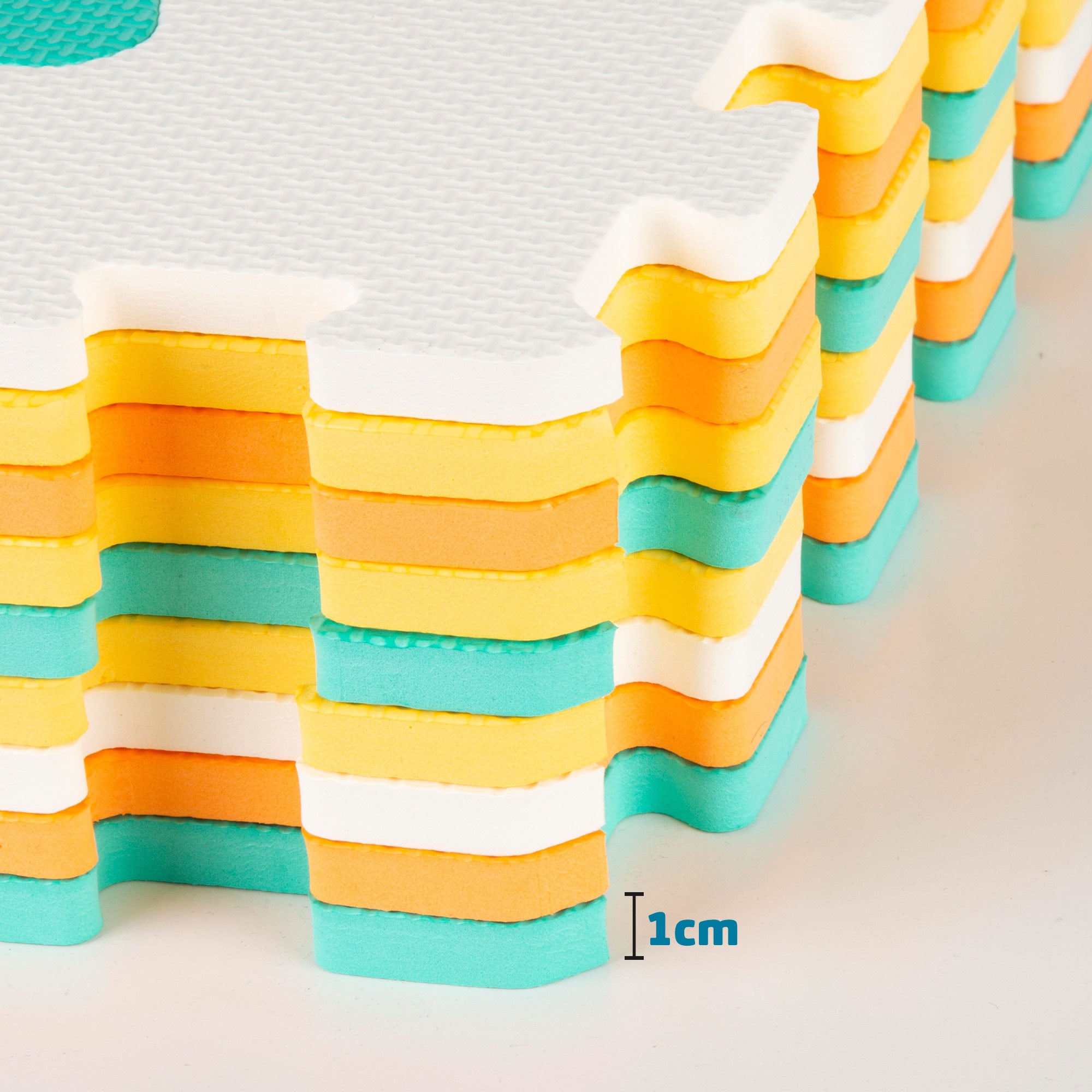 Tapete de Encaixe para Bebé com Veículos, 9 Peças, Espuma EVA, C'Baby