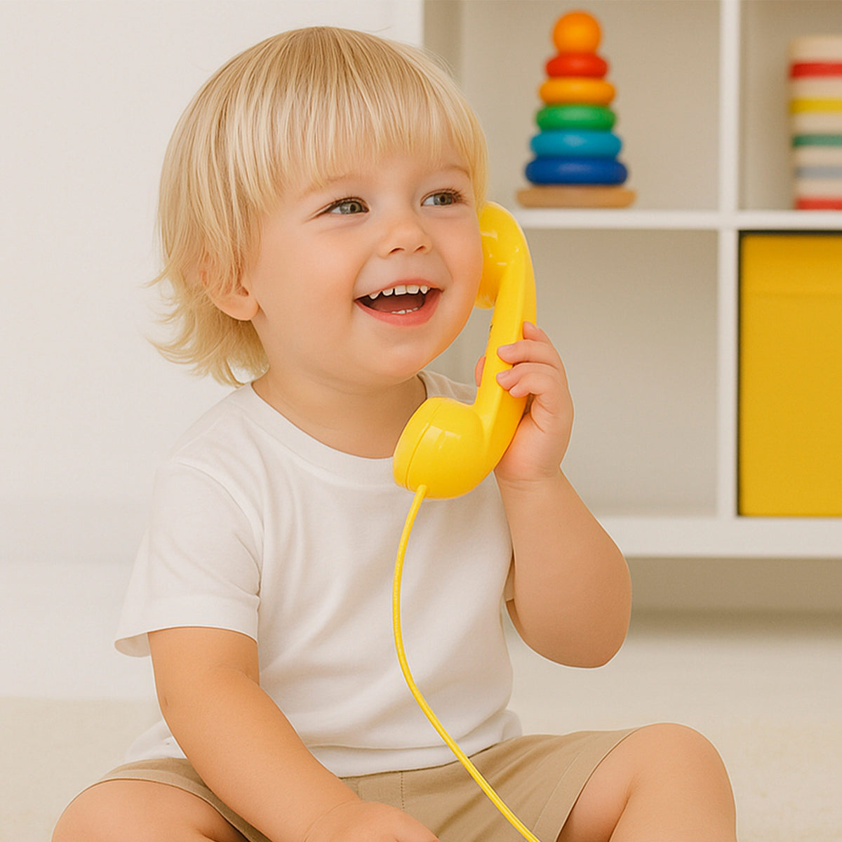Telefone de brinquedo interativo da Patrulha Pata com sons e melodias