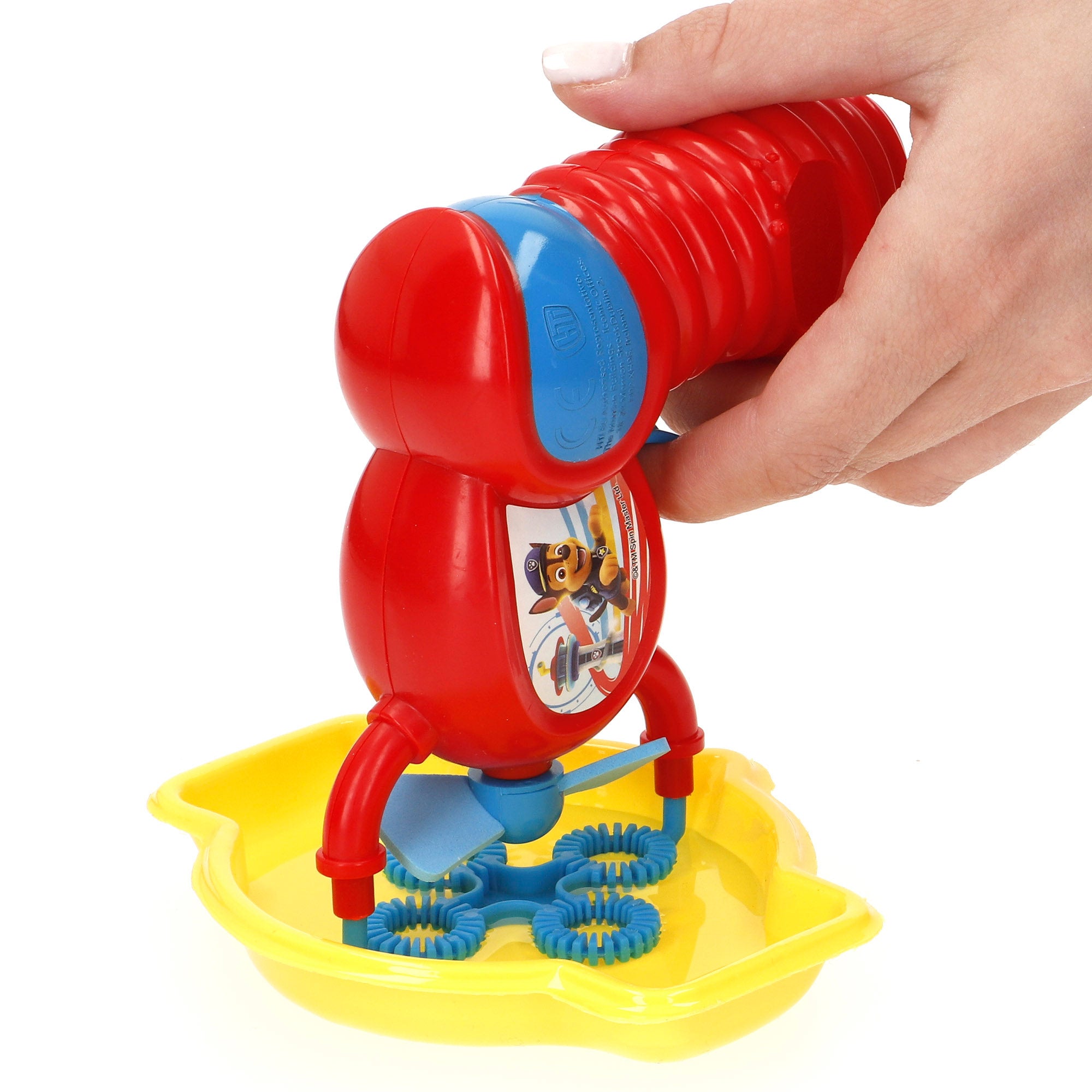 Pistola de Bolhas Elétrica Patrulha Pata 50ml