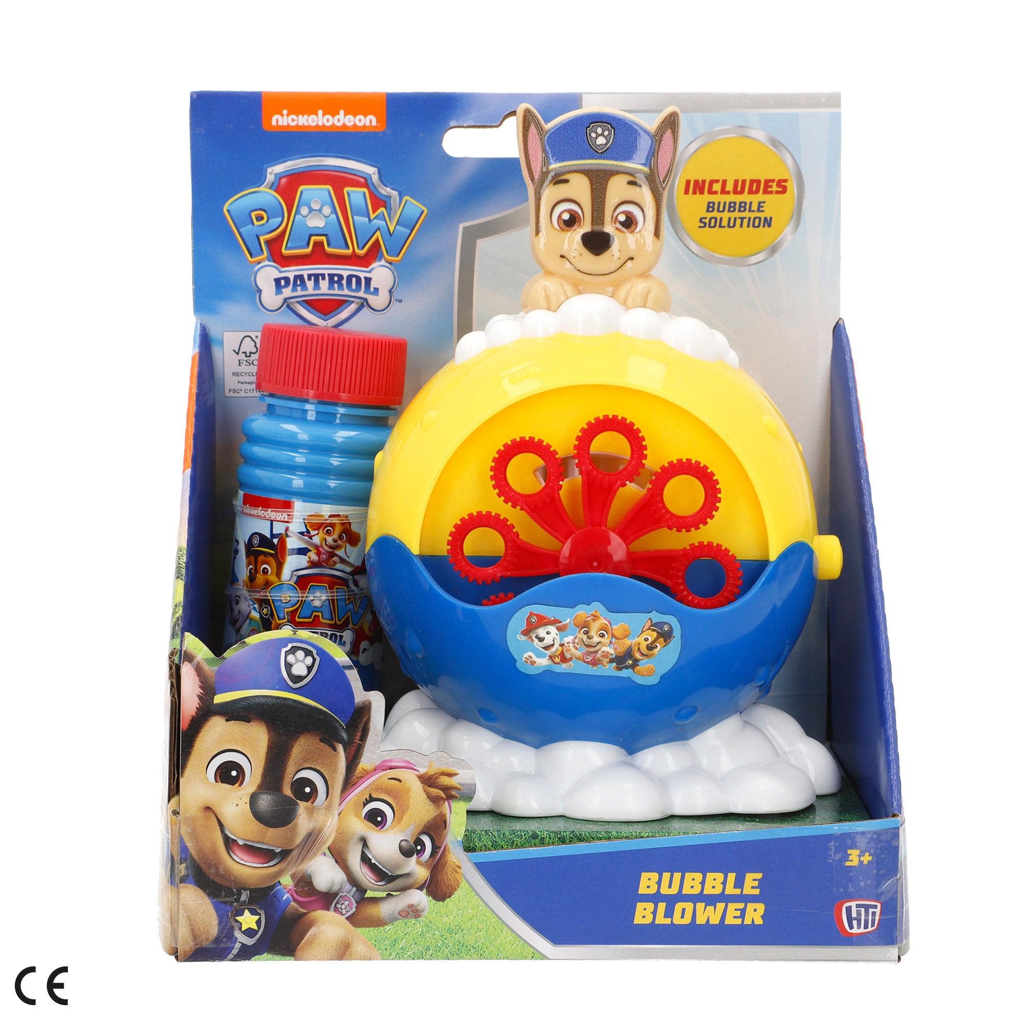 Máquina de Bolhas Elétrica Patrulha Pata 59ml