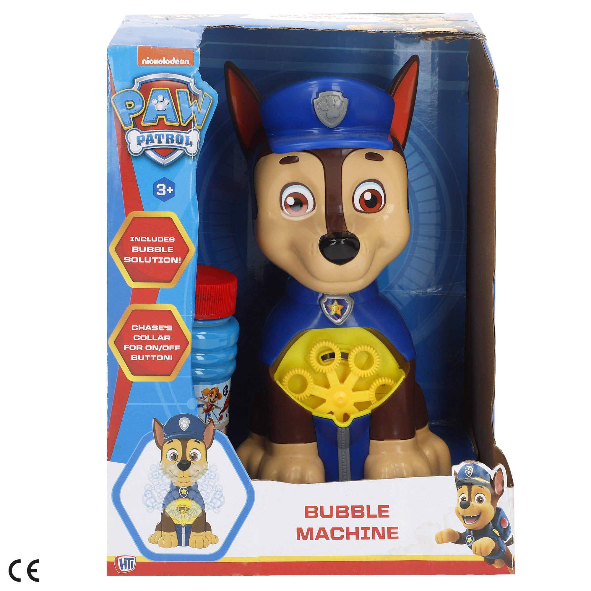 Máquina de Bolhas Elétrica Patrulha Pata Chase 118ml