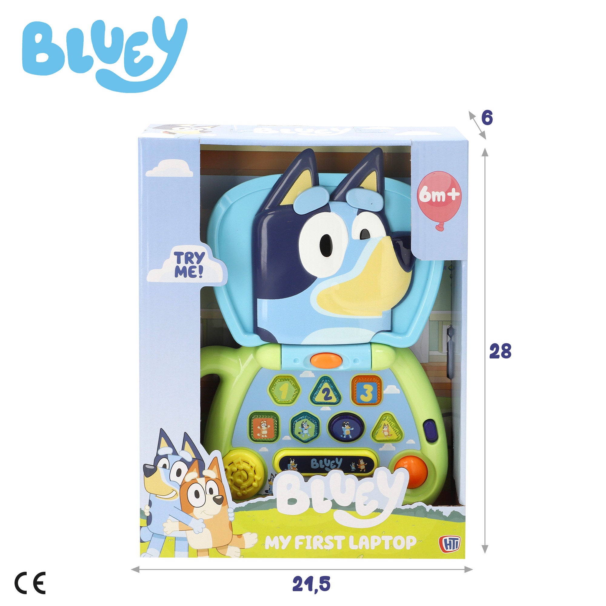 Bluey O meu primeiro computador
