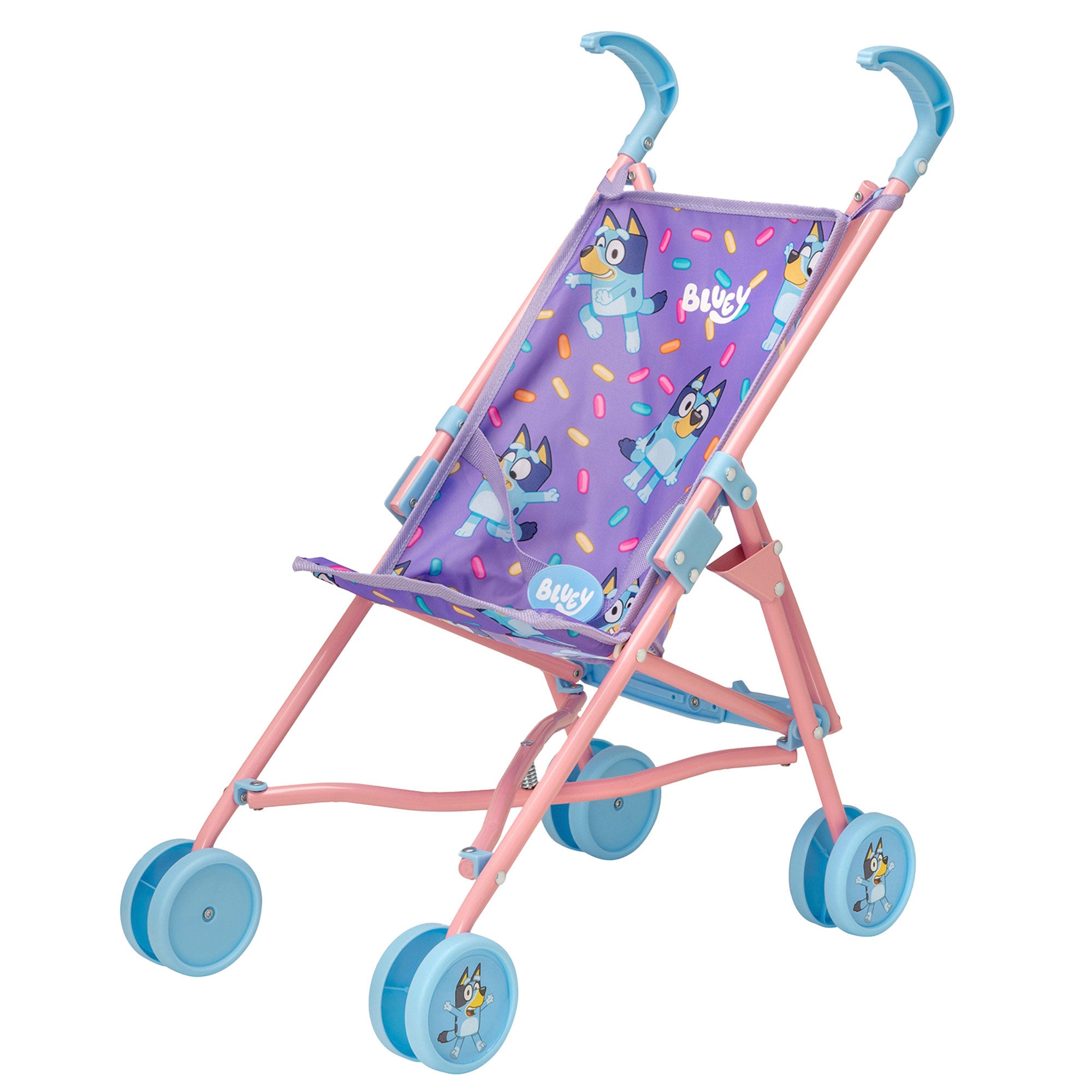 Carrinho de bonecas Bluey 53 cm
