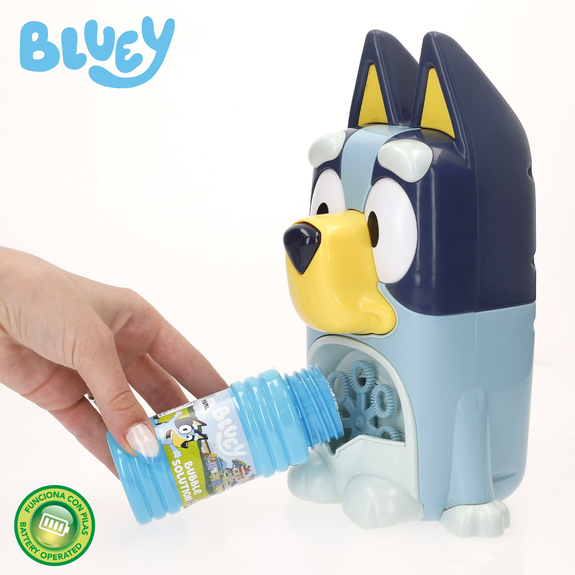 Máquina de Bolhas Elétrica Bluey 118ml