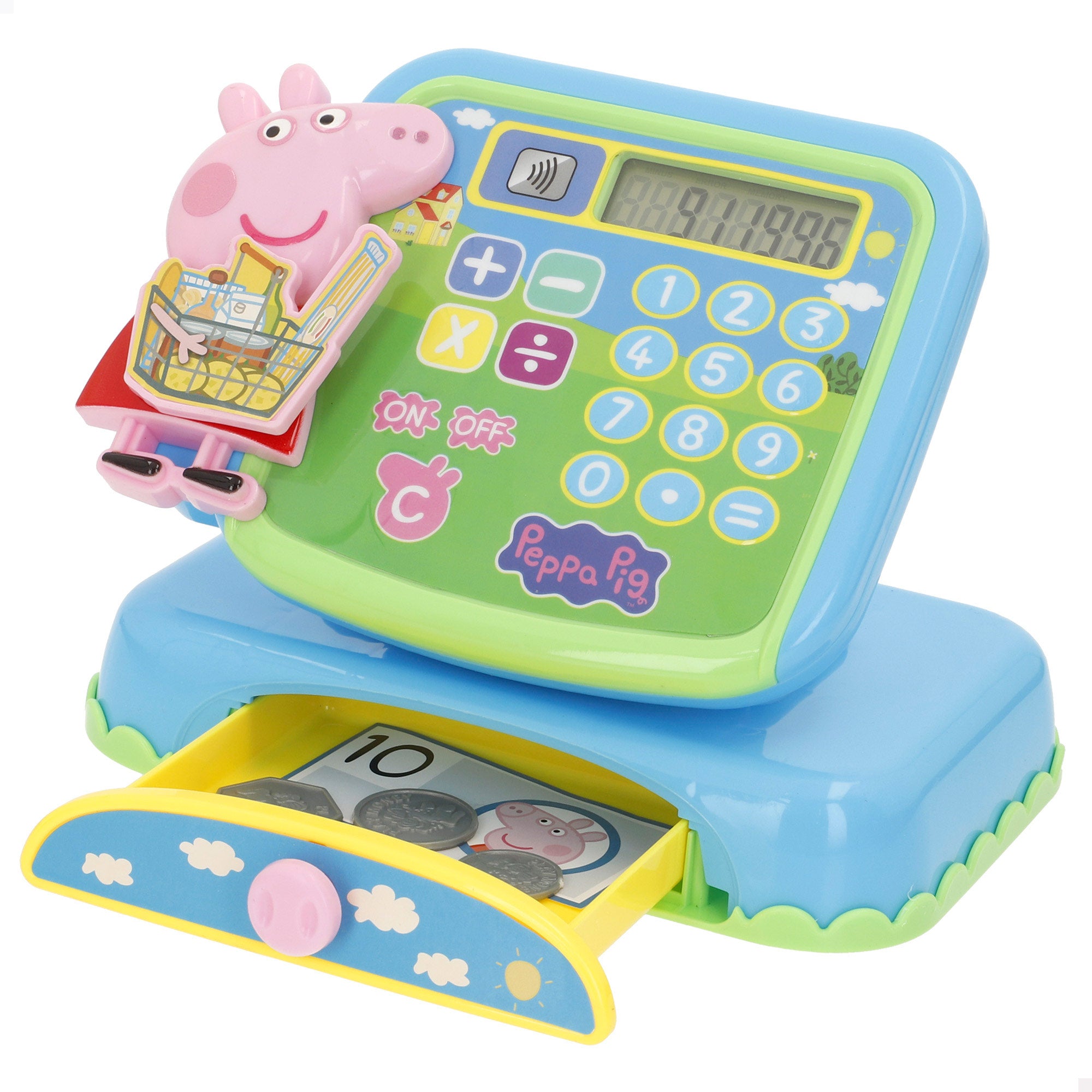 Caixa registadora de brinquedo da Peppa Pig
