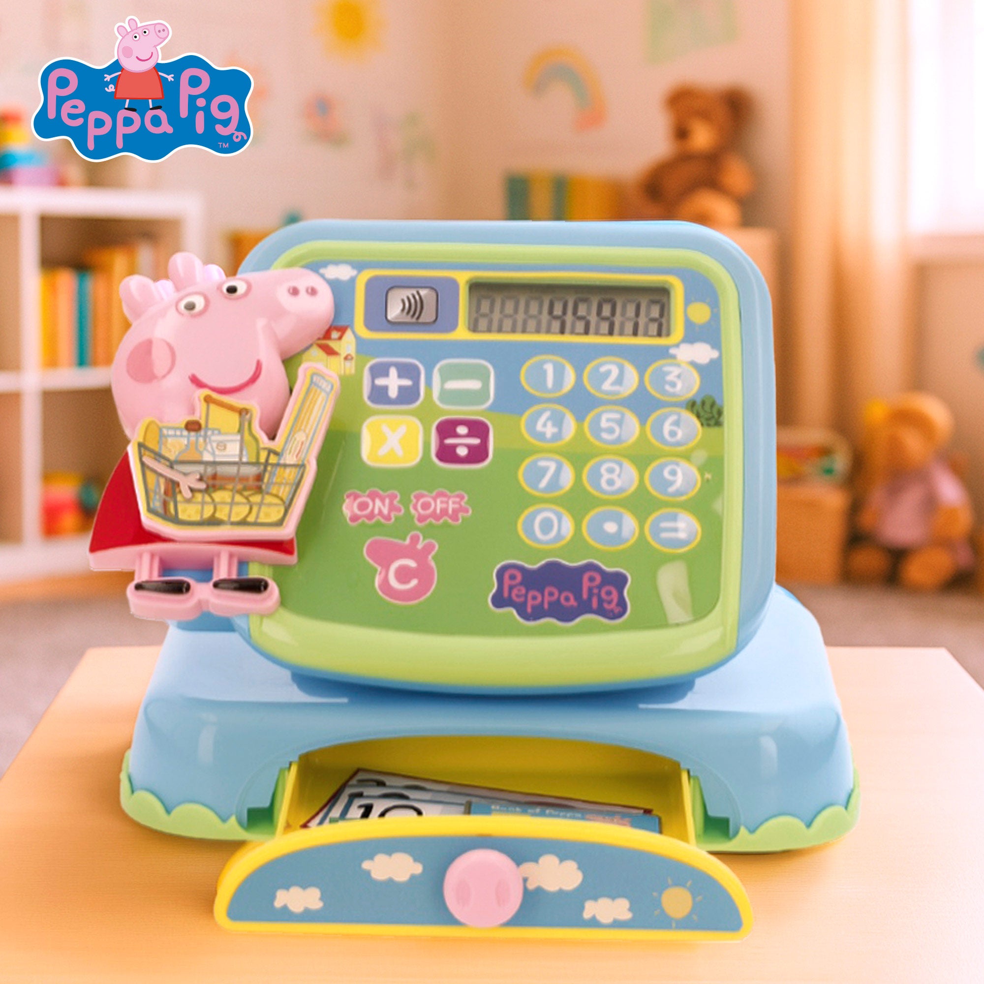 Caixa registadora de brinquedo da Peppa Pig