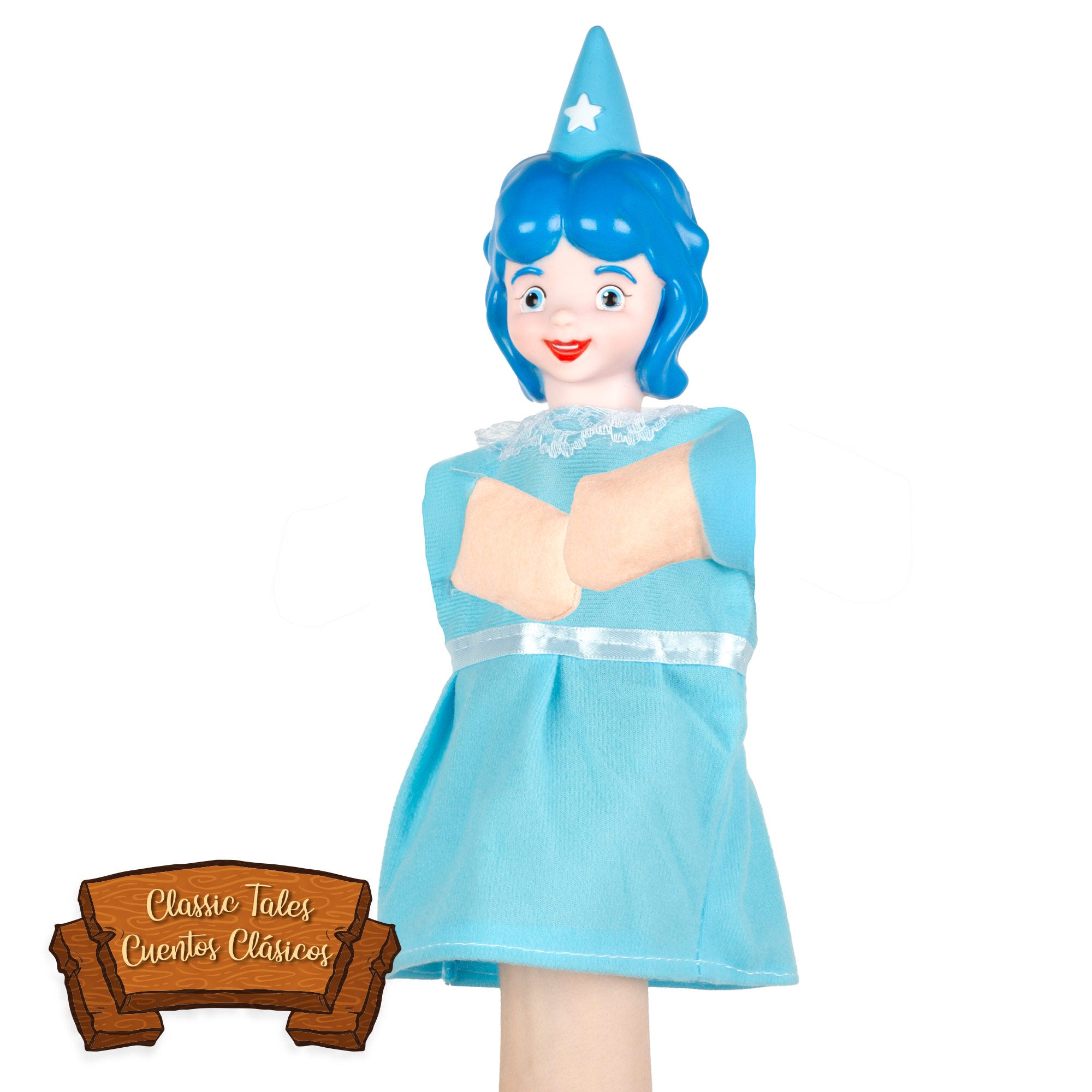 Conjunto de Teatro de Marionetas Pinóquio 25cm Cucu Show