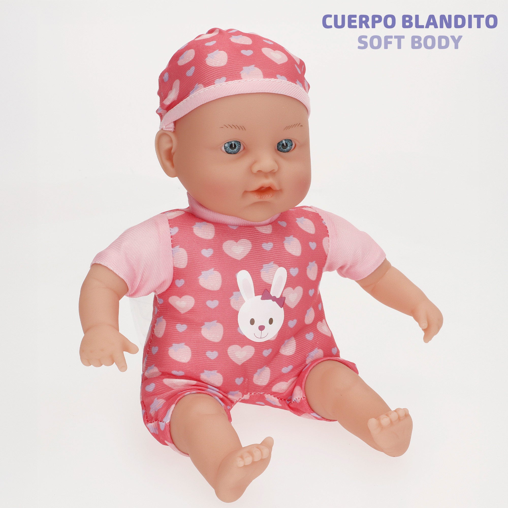 Conjunto de bonecas Colorbaby (menina com 41 cm e bebé com 32 cm) com acessórios.