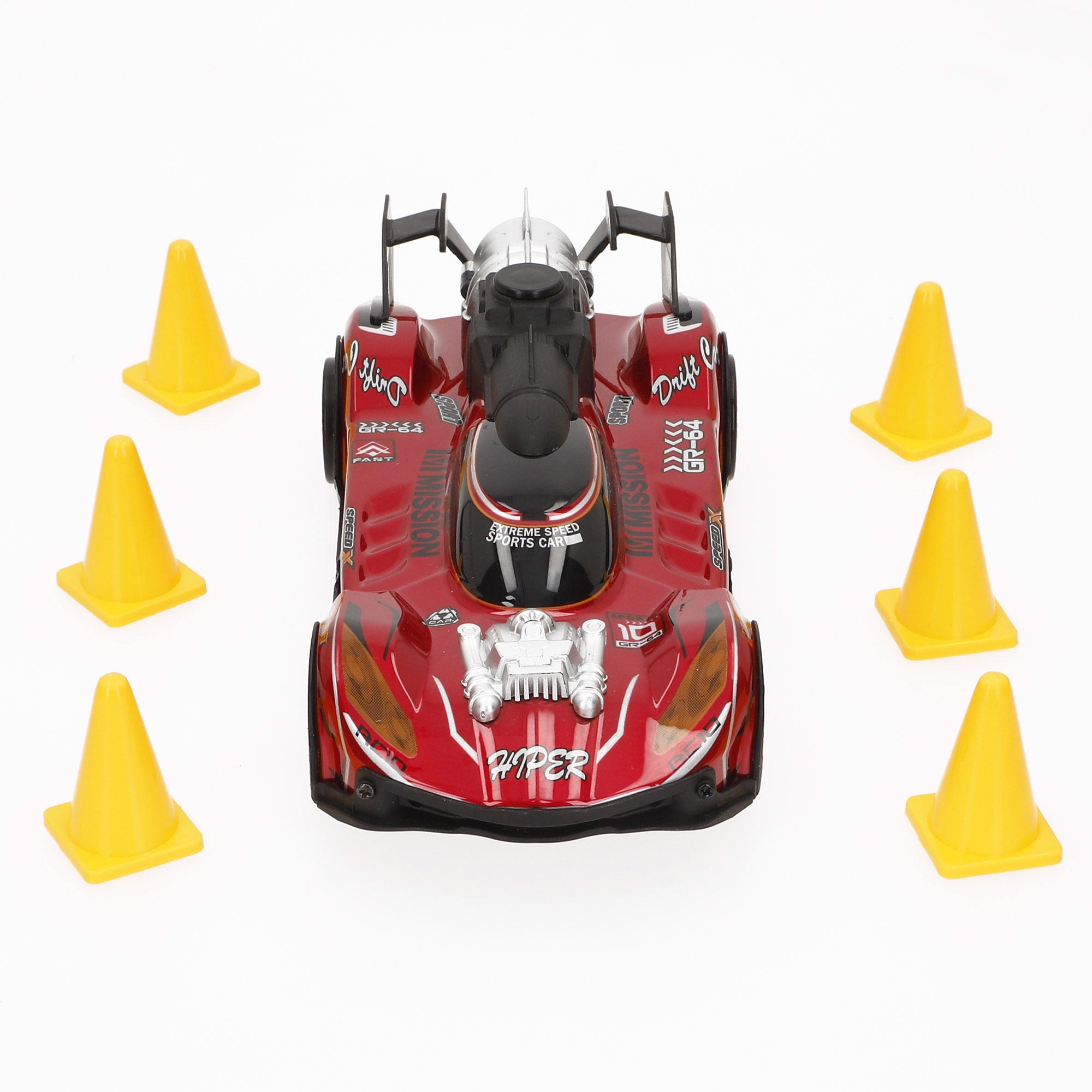 Carro Telecomandado Xtreme Drift com acessórios escala 1:18 Speed&Go