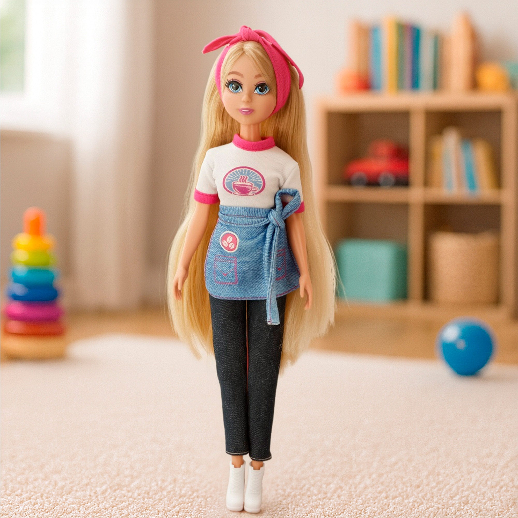 Conjunto de bonecas Dreameez Cafe com acessórios