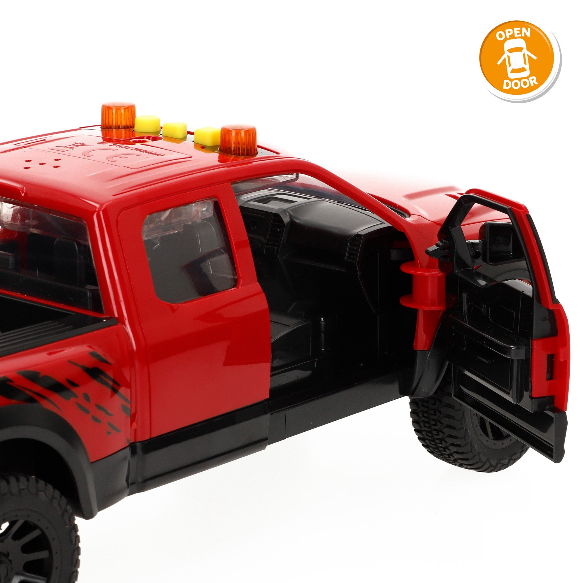 Camioneta movida a fricção com luz e som Speed ​​​​&amp; Go