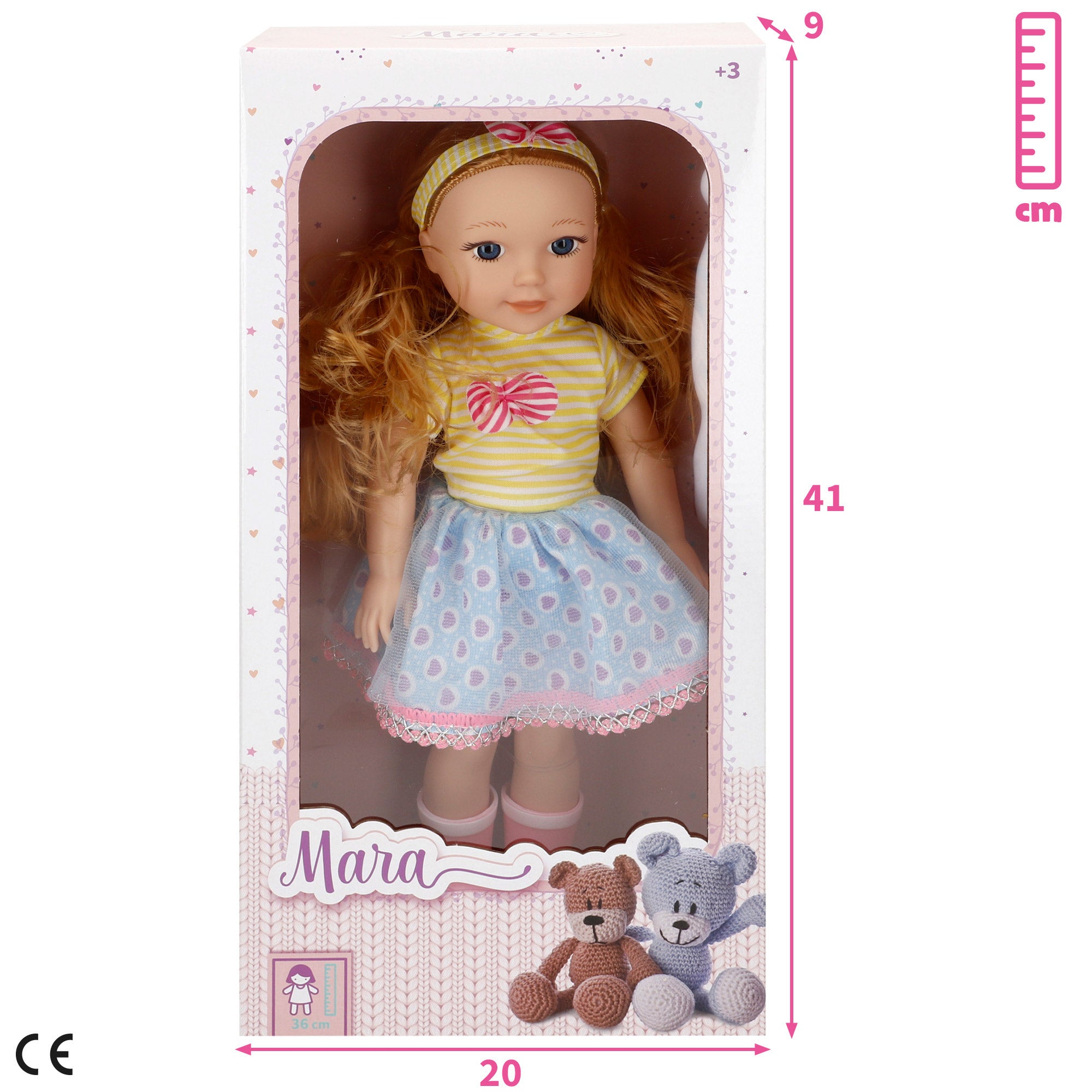 Boneca articulada Mara de 36 cm