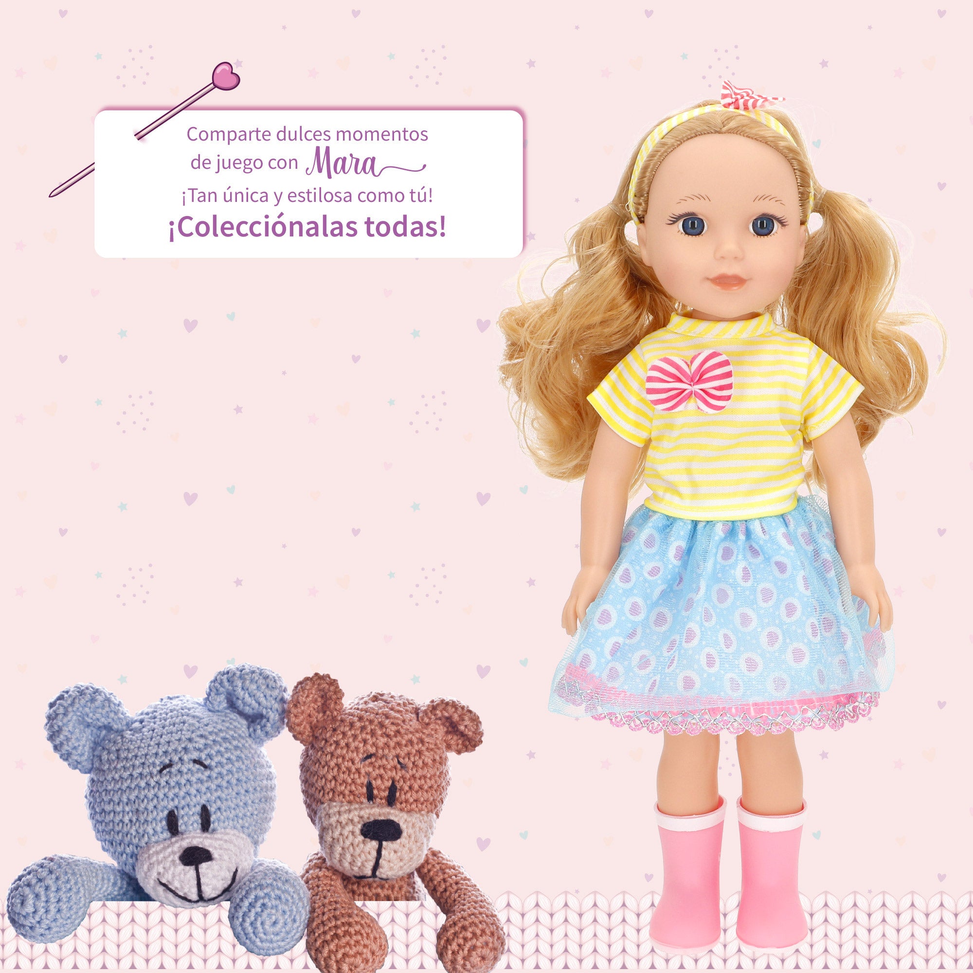 Boneca articulada Mara de 36 cm