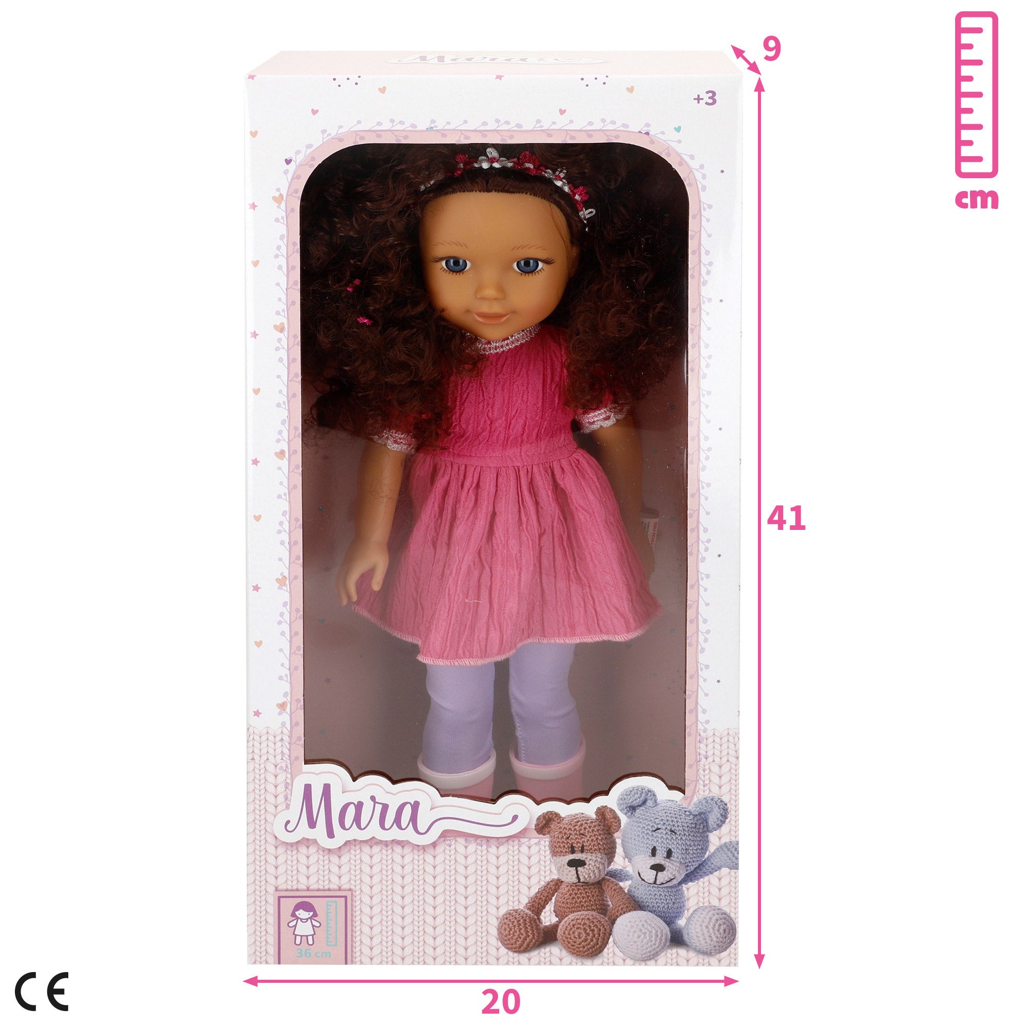 Boneca articulada Mara de 36 cm