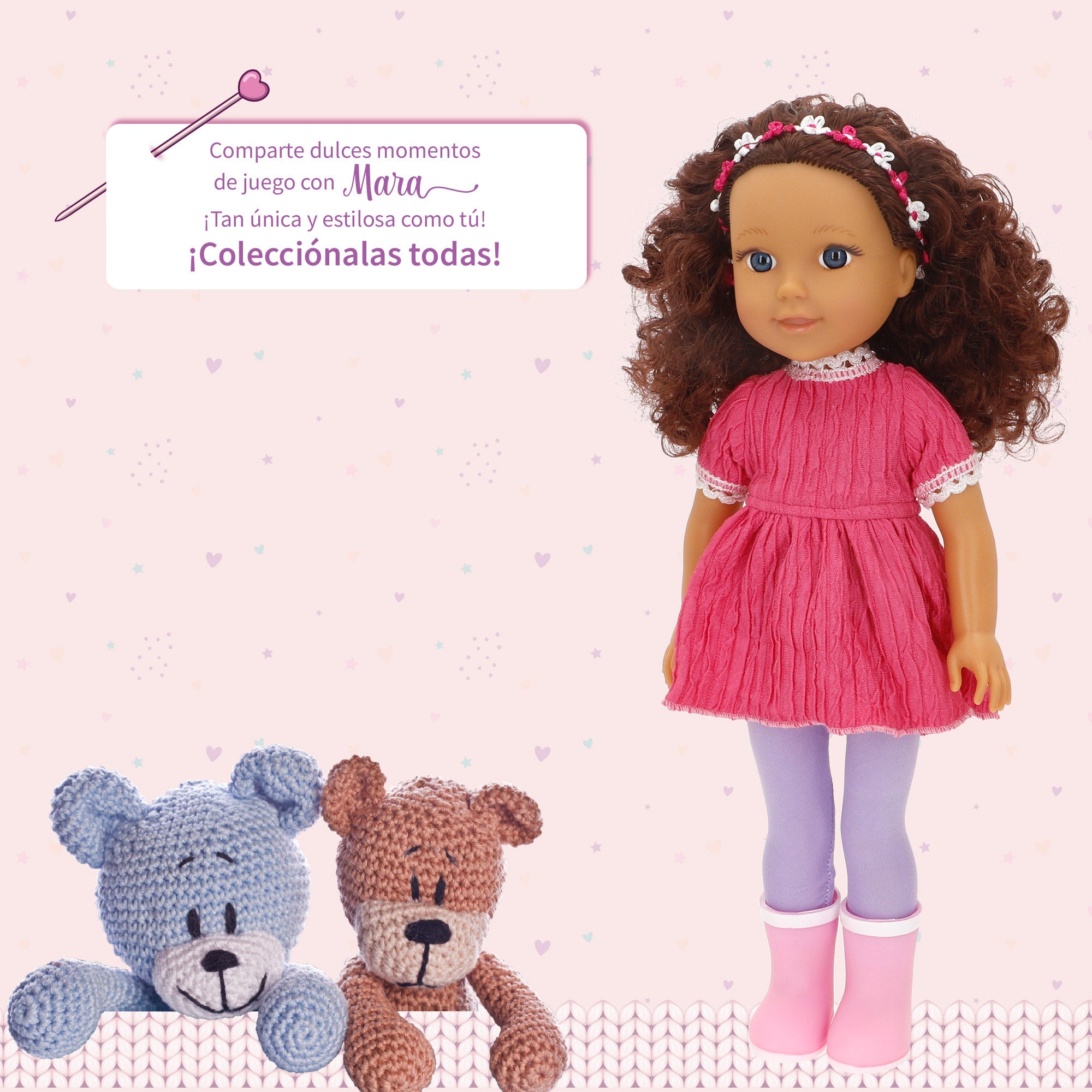 Boneca articulada Mara de 36 cm