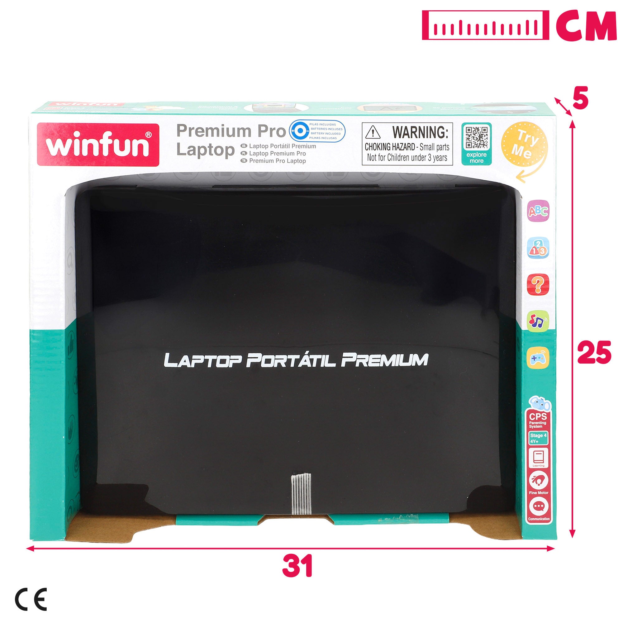 Portátil interativo Winfun com atividades para crianças